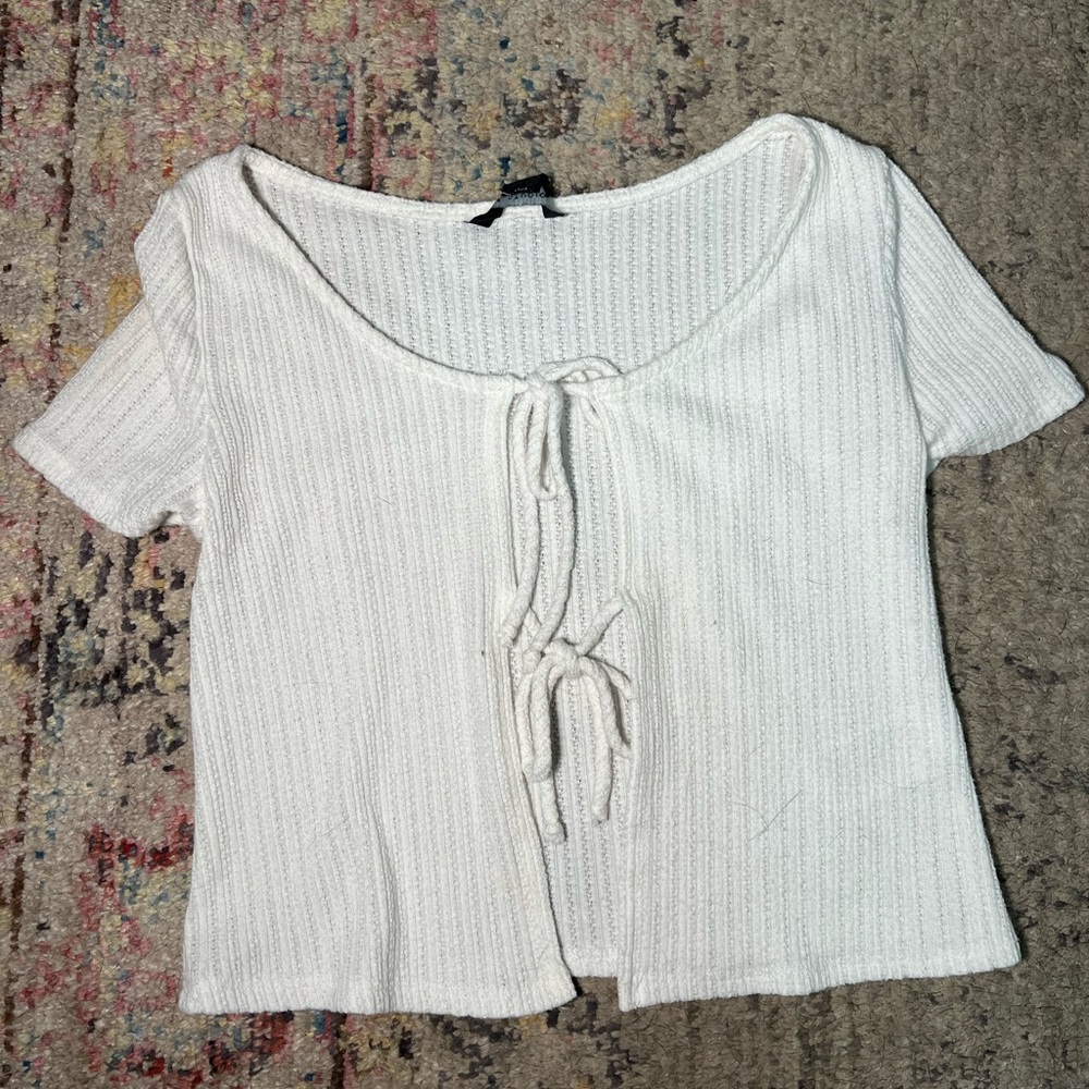 front tie top